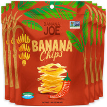 Load image into Gallery viewer, Thai Sweet Chili Flavored Banana Chips (Pack of 6).