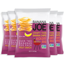 Load image into Gallery viewer, Banana Joe Hickory BBQ Flavored Banana Chips