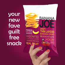 Load image into Gallery viewer, Banana Joe Hickory BBQ Flavored Banana Chips