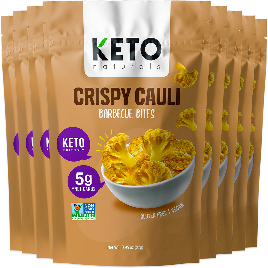 Keto Cauli Chips, Barbecue (Pack of 8).