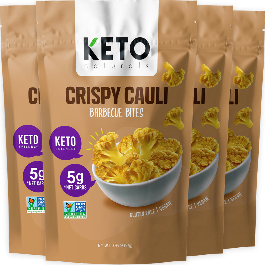 Keto Cauli Chips, Barbecue (Pack of 4).