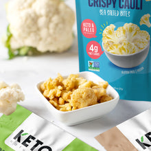 Load image into Gallery viewer, Keto Cauli Chips, Sea Salt (Pack of 4).
